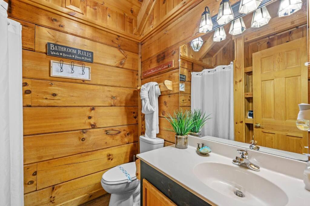 Do Not Disturb - Pigeon Forge Smoky Mountain Studio Cabin, Hot Tub, Fireplace Zewnętrze zdjęcie