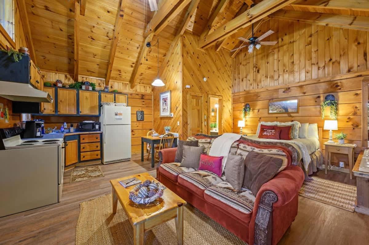 Do Not Disturb - Pigeon Forge Smoky Mountain Studio Cabin, Hot Tub, Fireplace Zewnętrze zdjęcie