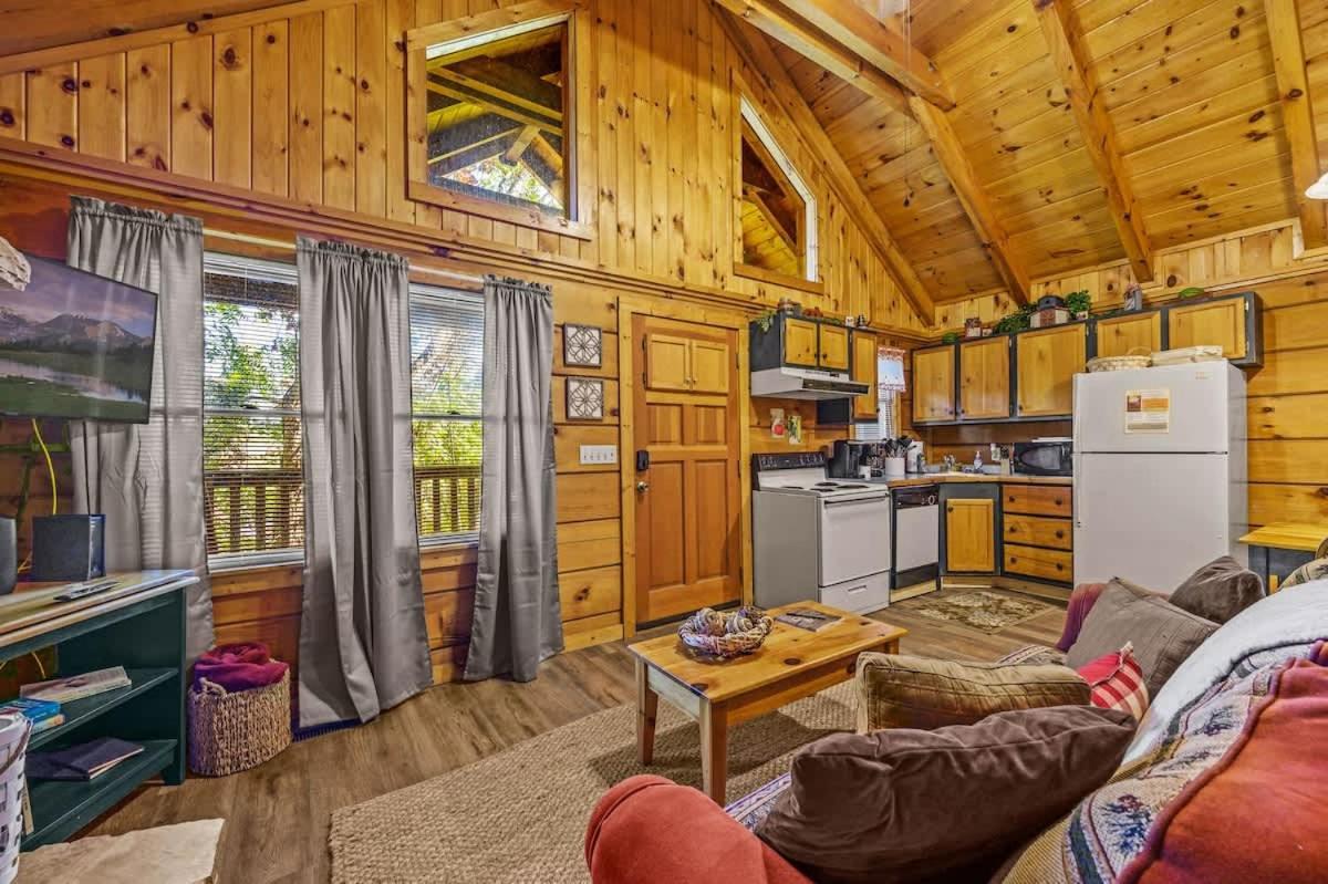 Do Not Disturb - Pigeon Forge Smoky Mountain Studio Cabin, Hot Tub, Fireplace Zewnętrze zdjęcie